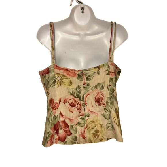 Dana Buchman Dress Floral Print Tank Top, Sz 6 Women’s - Picture 4 of 6